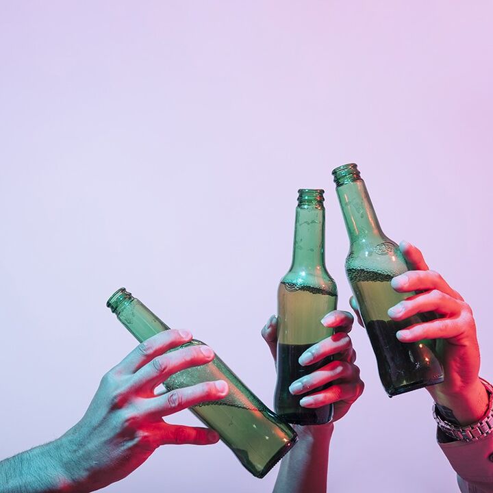 Alkoholaren nerabe baten eragina